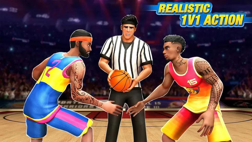 Dunk Smash: Basketball Games (Баскетбольные игры) [МОД: Меню, Бесконечные монеты и Открытые уровни] Screenshot 4