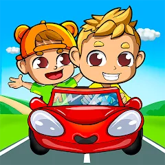 Скачать Vlad and Niki: Car Games [МОД: Все открыто, Дополнительные деньги и Меню MOD] | Взлом Vlad and Niki: Car Games на Андроид