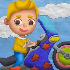 Скачать Vlad and Niki PlayDough Cars (Влад и Ники играют в машинки из пластилина) [МОД: Деньги, Монеты и Меню MOD] | Взлом Vlad and Niki PlayDough Cars на Андроид