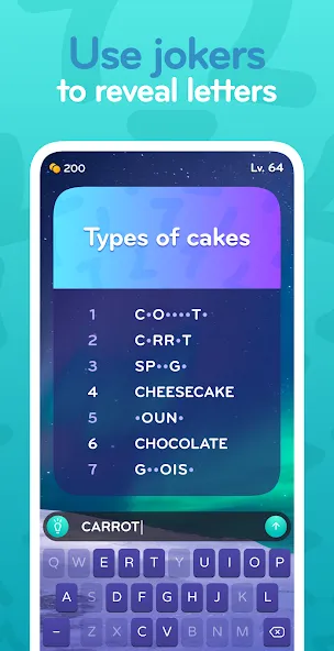 Top 7 - family word game [МОД: Меню, Бесконечные монеты и Открытые уровни] Screenshot 3