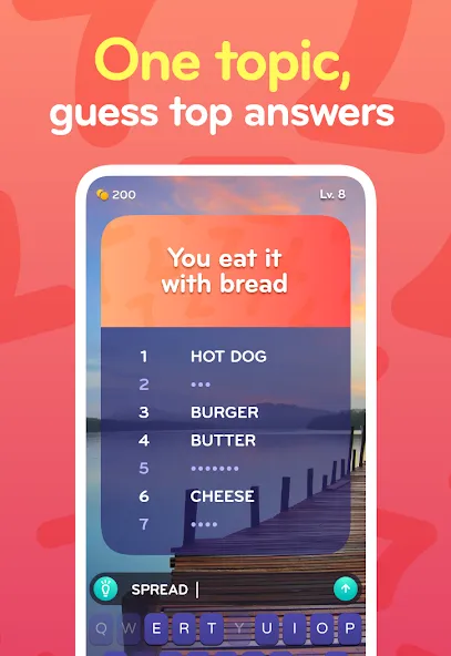 Top 7 - family word game [МОД: Меню, Бесконечные монеты и Открытые уровни] Screenshot 5