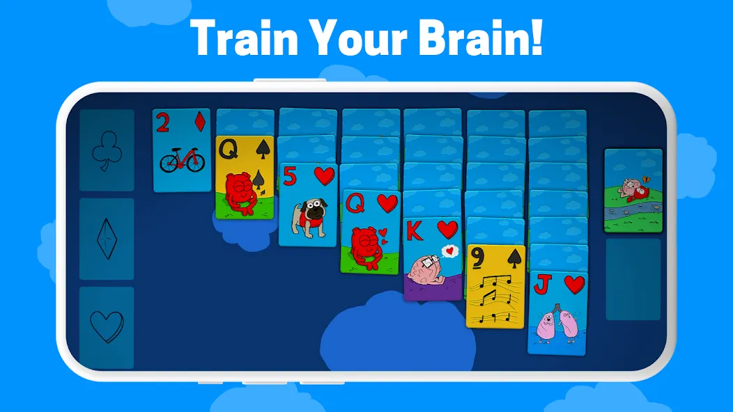 FLICK SOLITAIRE - Card Games (ФЛИКК) [МОД: Меню, Бесконечные монеты и Открытые уровни] Screenshot 2