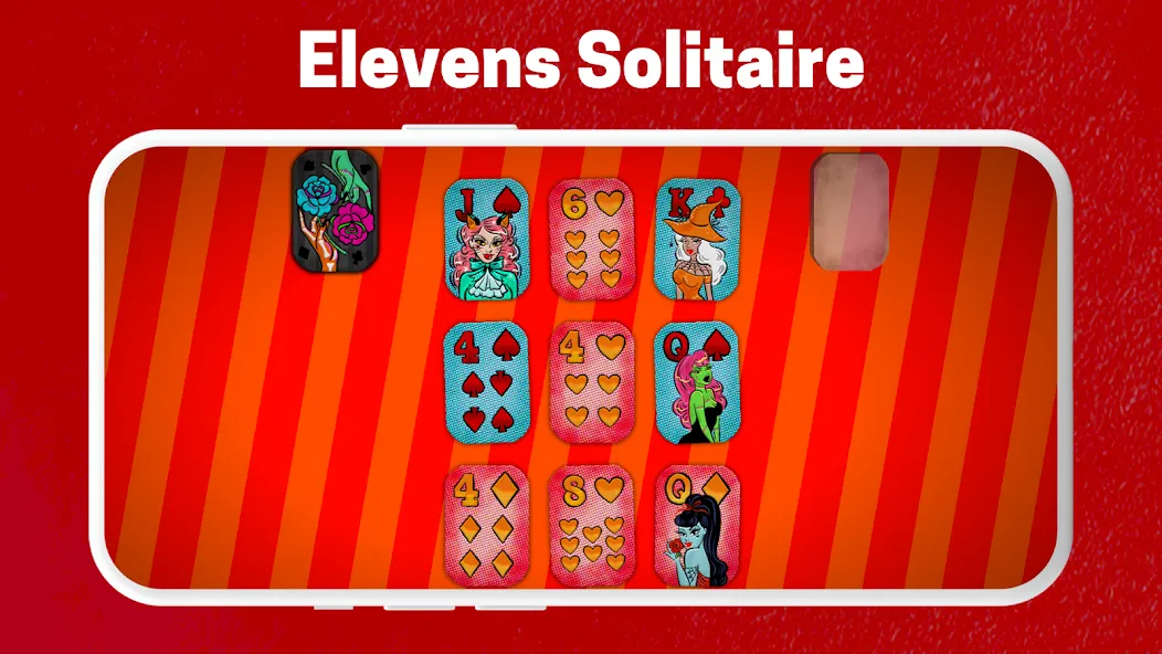 FLICK SOLITAIRE - Card Games (ФЛИКК) [МОД: Меню, Бесконечные монеты и Открытые уровни] Screenshot 5