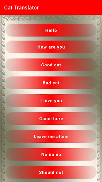 Translator for Cats Prank [МОД: Все открыто, Дополнительные деньги и Меню MOD] Screenshot 2