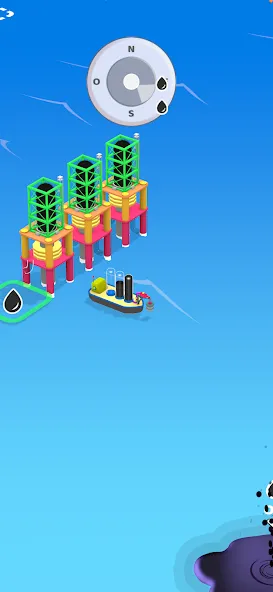 Oil Master: Sea Extraction (Ойл Мастер) [МОД: Все открыто, Дополнительные деньги и Меню MOD] Screenshot 2