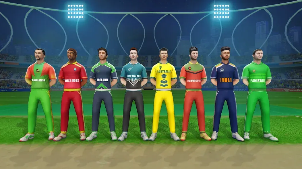 World Cricket Games :T20 Cup (Ворлд Крикет Геймс) [МОД: Бесконечные деньги, Монеты и Мега MOD] Screenshot 5