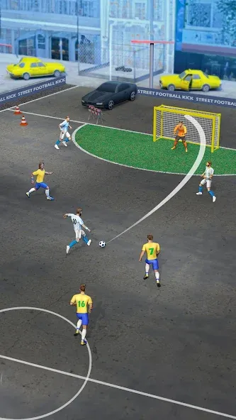 Street Football Kick Games (Уличный футбол Игры с ударами) [МОД: Деньги, Монеты и Меню MOD] Screenshot 3