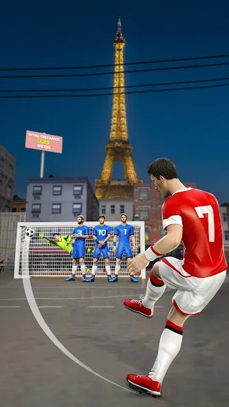 Street Football Kick Games (Уличный футбол Игры с ударами) [МОД: Деньги, Монеты и Меню MOD] Screenshot 5