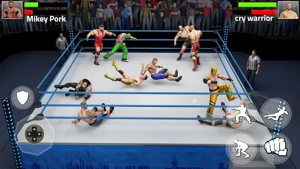 Tag Team Wrestling Game (Таг Тим Реслинг Гейм) [МОД: Деньги, Монеты и Меню MOD] Screenshot 2