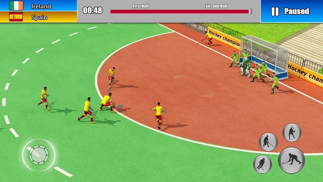 Field Hockey Game (Филдхоккей игра) [МОД: Все открыто, Дополнительные деньги и Меню MOD] Screenshot 1