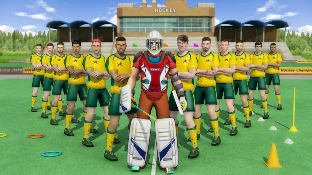 Field Hockey Game (Филдхоккей игра) [МОД: Все открыто, Дополнительные деньги и Меню MOD] Screenshot 4