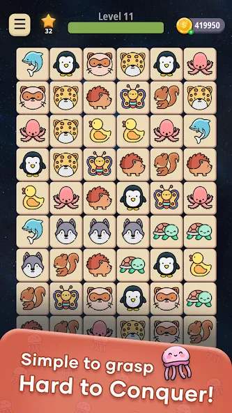 Connect Animal (Коннект Энимал) [МОД: Много денег, Монет и Все открыто] Screenshot 1