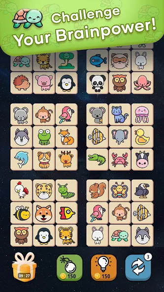 Connect Animal (Коннект Энимал) [МОД: Много денег, Монет и Все открыто] Screenshot 4