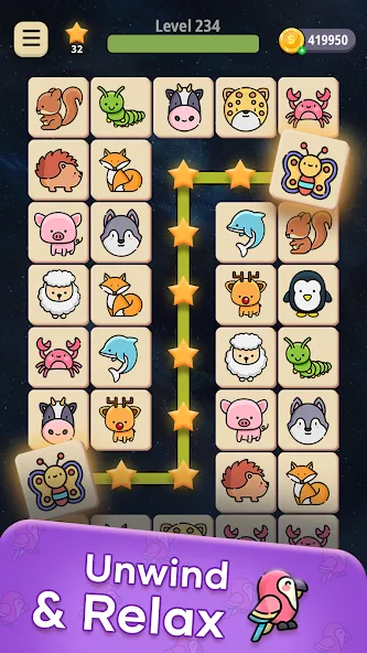 Connect Animal (Коннект Энимал) [МОД: Много денег, Монет и Все открыто] Screenshot 5