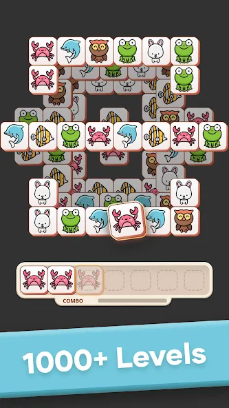 Match Animal [МОД: Деньги, Монеты и Меню MOD] Screenshot 1