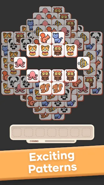 Match Animal [МОД: Деньги, Монеты и Меню MOD] Screenshot 2