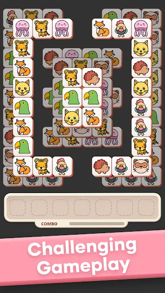 Match Animal [МОД: Деньги, Монеты и Меню MOD] Screenshot 3