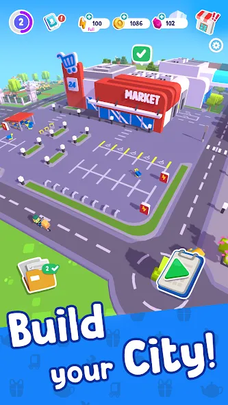 Merge Mayor - Match Puzzle (Мэрдж Мэер) [МОД: Деньги, Монеты и Меню MOD] Screenshot 1