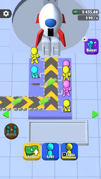 Human Electric Company (Хьюман Электрик Компани) [МОД: Много монет, Открытые уровни и Мега MOD] Screenshot 3