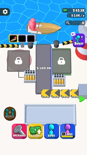 Human Electric Company (Хьюман Электрик Компани) [МОД: Много монет, Открытые уровни и Мега MOD] Screenshot 5