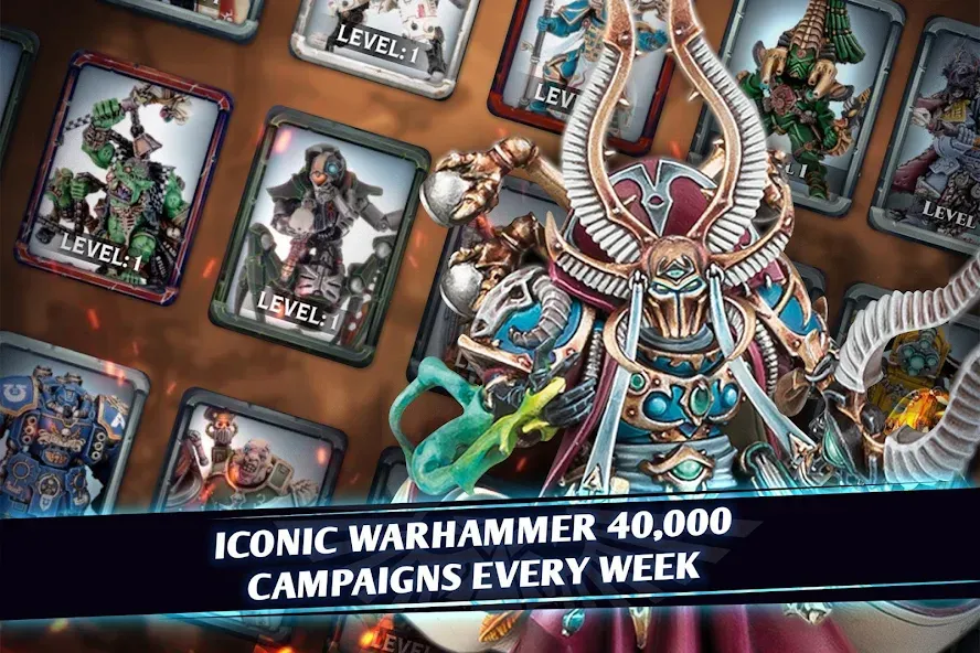 Warhammer Combat Cards — 40K (Вархаммер Комбат Кардс) [MOD: Premium/Unlocked] - Скриншот 2