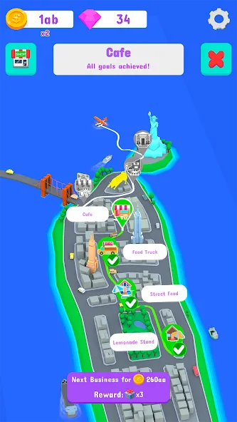 Chef Tycoon (Шеф Тайкун) [МОД: Меню, Бесконечные монеты и Открытые уровни] Screenshot 4