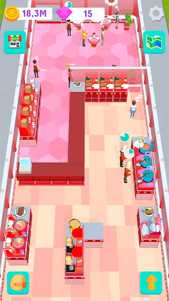 Chef Tycoon (Шеф Тайкун) [МОД: Меню, Бесконечные монеты и Открытые уровни] Screenshot 5