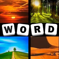 Скачать 4 Pics 1 Word Quiz Game [МОД: Много монет, Открытые уровни и Мега MOD] | Взлом 4 Pics 1 Word Quiz Game на Андроид
