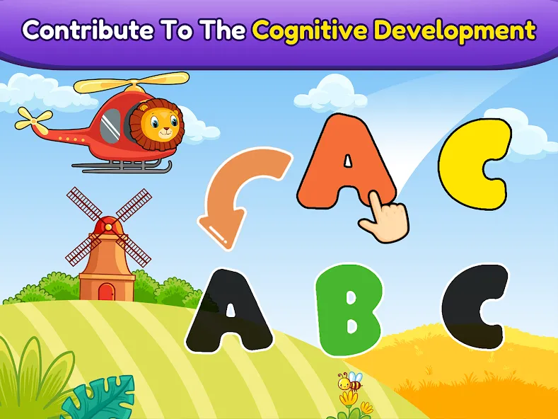 Balloon Pop Kids Learning Game [МОД: Бесконечные деньги, Монеты и Мега MOD] Screenshot 3