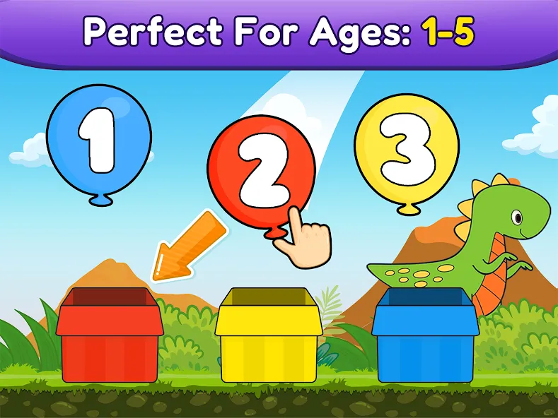 Balloon Pop Kids Learning Game [МОД: Бесконечные деньги, Монеты и Мега MOD] Screenshot 4