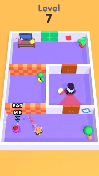 Cat Escape (Кэт Эскеип) [МОД: Много монет, Открытые уровни и Мега MOD] Screenshot 3
