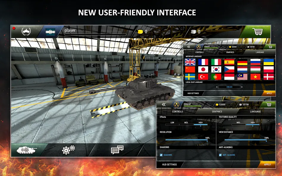 Tanktastic 3D tanks (Танктастик 3D танки) [МОД: Деньги, Монеты и Меню MOD] Screenshot 2