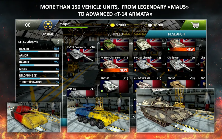 Tanktastic 3D tanks (Танктастик 3D танки) [МОД: Деньги, Монеты и Меню MOD] Screenshot 4