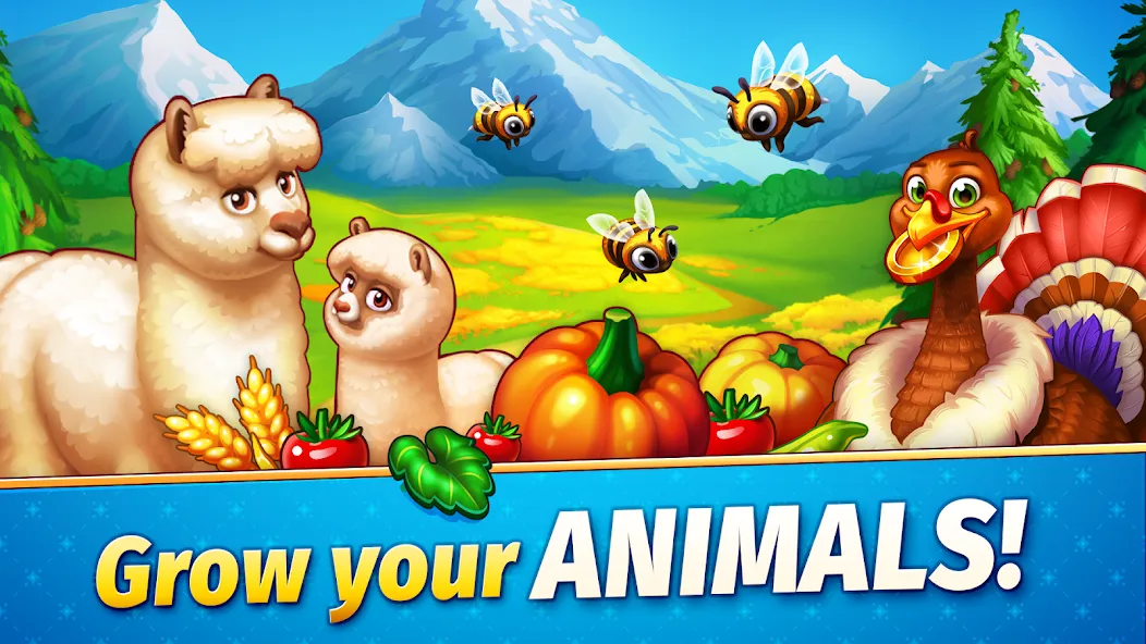 Solitaire Golden Prairies [МОД: Меню, Бесконечные монеты и Открытые уровни] Screenshot 3
