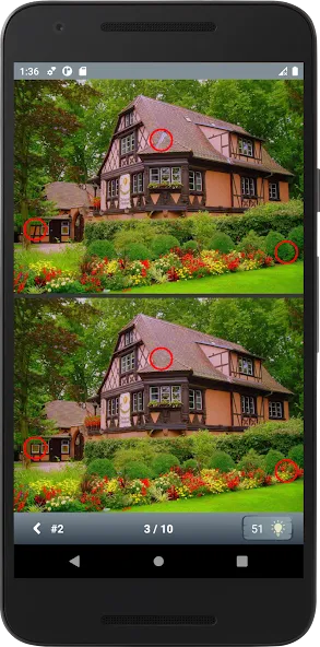 Find 10 differences [МОД: Деньги, Монеты и Меню MOD] Screenshot 3
