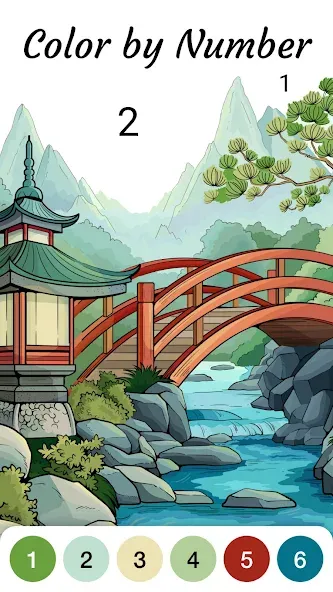 Zen Color - Color By Number (Зен Колор) [МОД: Бесконечные деньги, Монеты и Мега MOD] Screenshot 2
