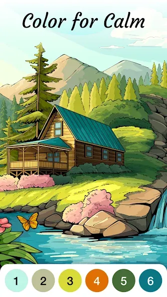 Zen Color - Color By Number (Зен Колор) [МОД: Бесконечные деньги, Монеты и Мега MOD] Screenshot 4