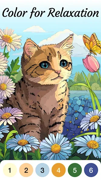 Zen Color - Color By Number (Зен Колор) [МОД: Бесконечные деньги, Монеты и Мега MOD] Screenshot 5