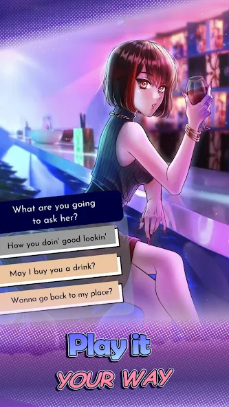 HaremKing - Waifu Dating Sim (ХаремКинг) [МОД: Бесконечные деньги, Монеты и Мега MOD] Screenshot 1