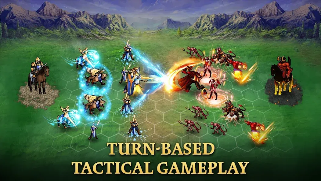 Magic War Legends [МОД: Много денег, Монет и Все открыто] Screenshot 1