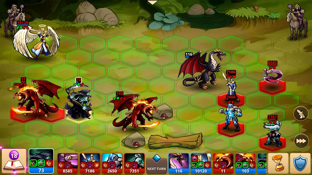 Magic War Legends [МОД: Много денег, Монет и Все открыто] Screenshot 5