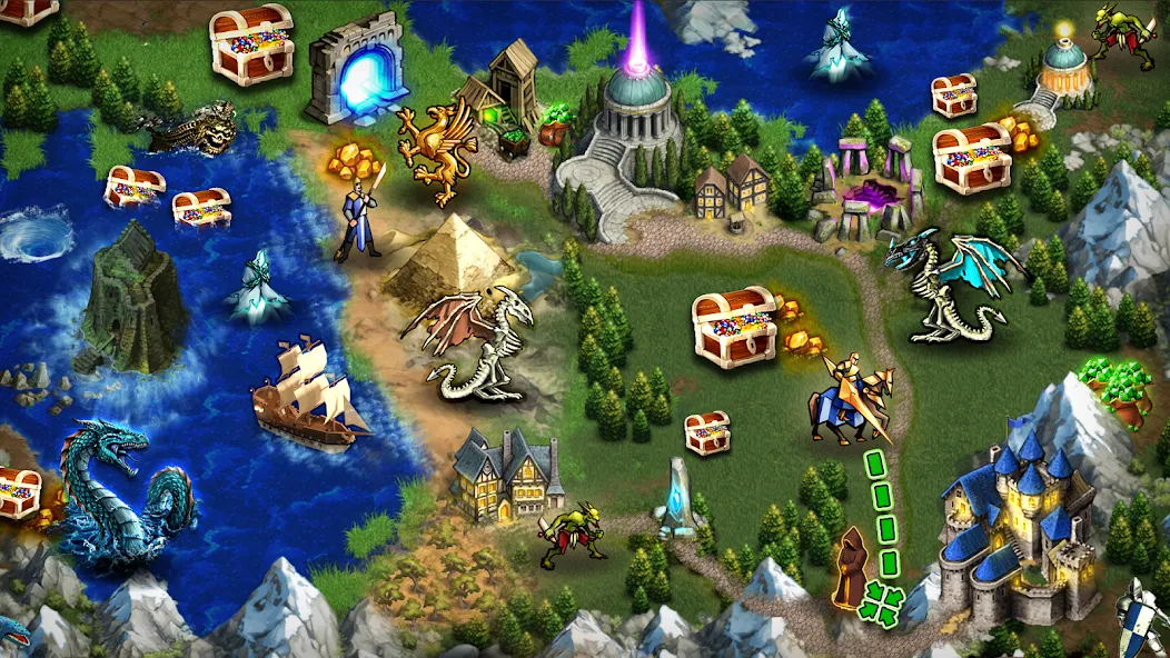 Magic World (Герои) [МОД: Деньги, Монеты и Меню MOD] Screenshot 2