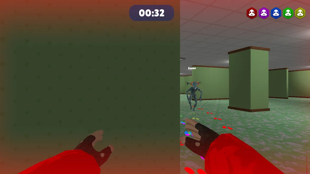 Horror Hide - Backrooms Escape (Хоррор Хайд) [МОД: Много монет, Открытые уровни и Мега MOD] Screenshot 3