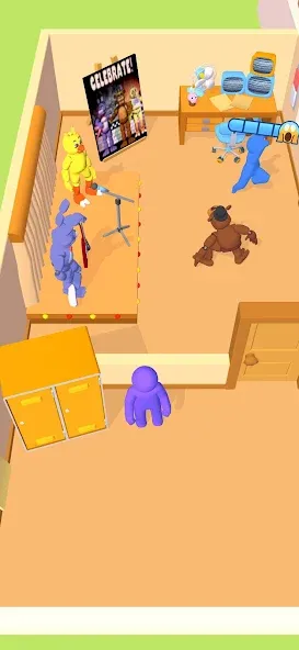 Horror Room: Scary Ufo Hotel [МОД: Все открыто, Дополнительные деньги и Меню MOD] Screenshot 4