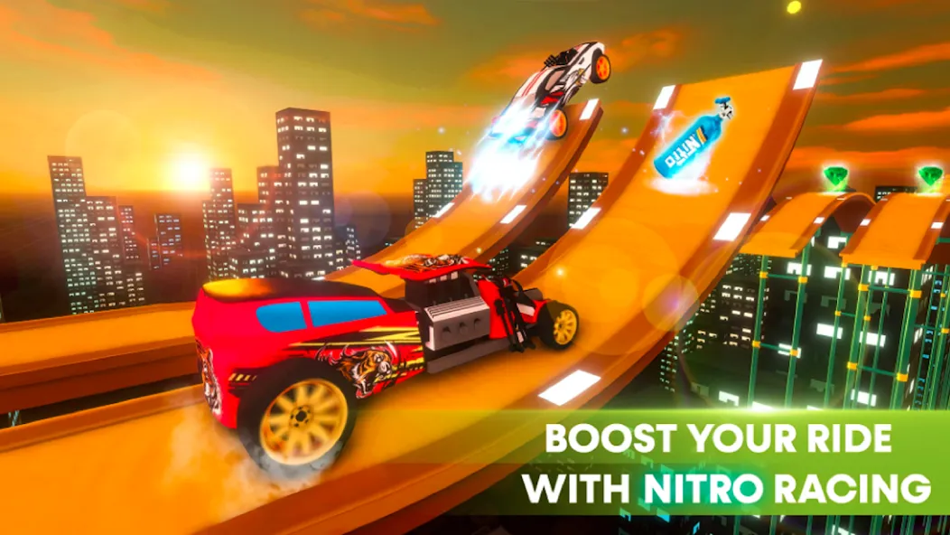 Race Off - Monster Truck Games [МОД: Все открыто, Дополнительные деньги и Меню MOD] Screenshot 3