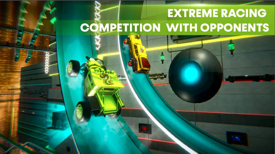 Race Off - Monster Truck Games [МОД: Все открыто, Дополнительные деньги и Меню MOD] Screenshot 4