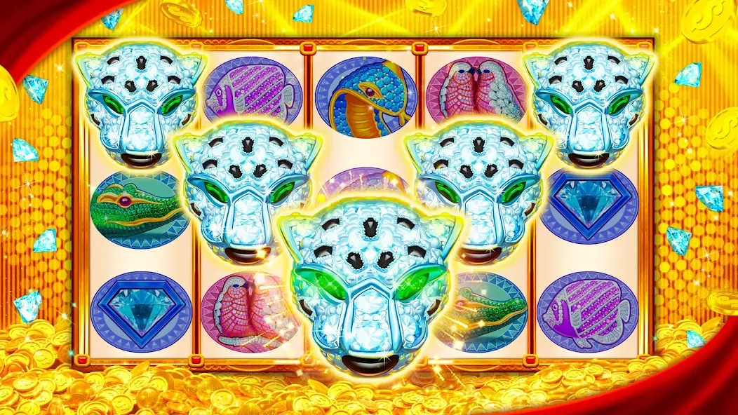 House of Fortune - Slots Vegas (Хаус оф Фортуне) [МОД: Меню, Бесконечные монеты и Открытые уровни] Screenshot 2