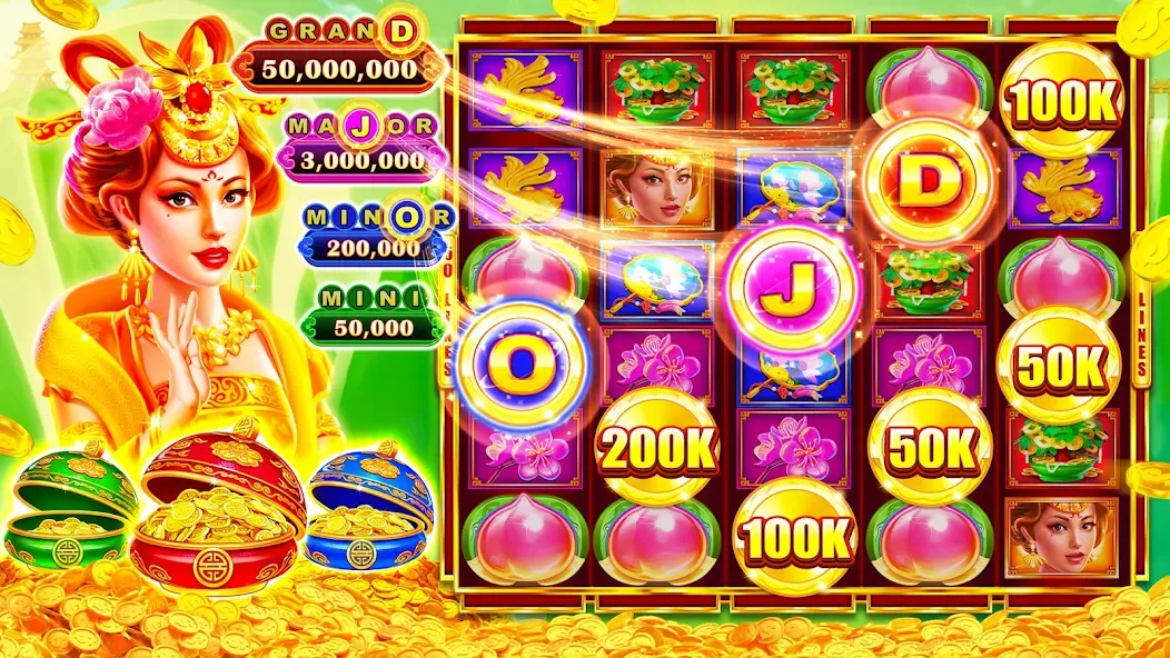 House of Fortune - Slots Vegas (Хаус оф Фортуне) [МОД: Меню, Бесконечные монеты и Открытые уровни] Screenshot 5