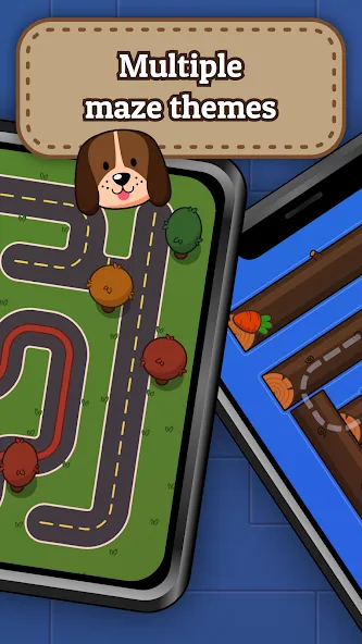 Maze for Kids (Лабиринт для детей) [МОД: Бесконечные деньги, Монеты и Мега MOD] Screenshot 3