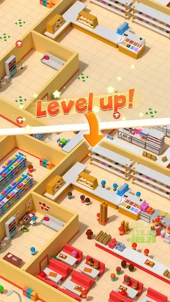 My Idle Supermarket Simulator (Мой Айдл Стор) [МОД: Все открыто, Дополнительные деньги и Меню MOD] Screenshot 5
